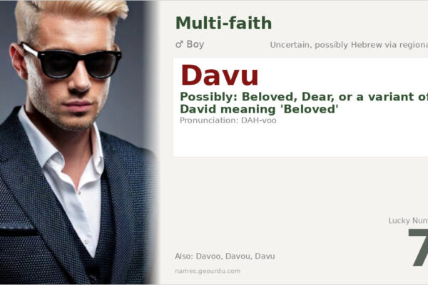 Davu Name Meaning — Origin, Gender & Details (2025)