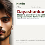 Dayashankar Name Meaning and Details