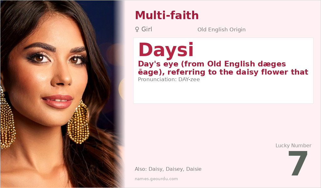 Daysi Name Meaning and Details