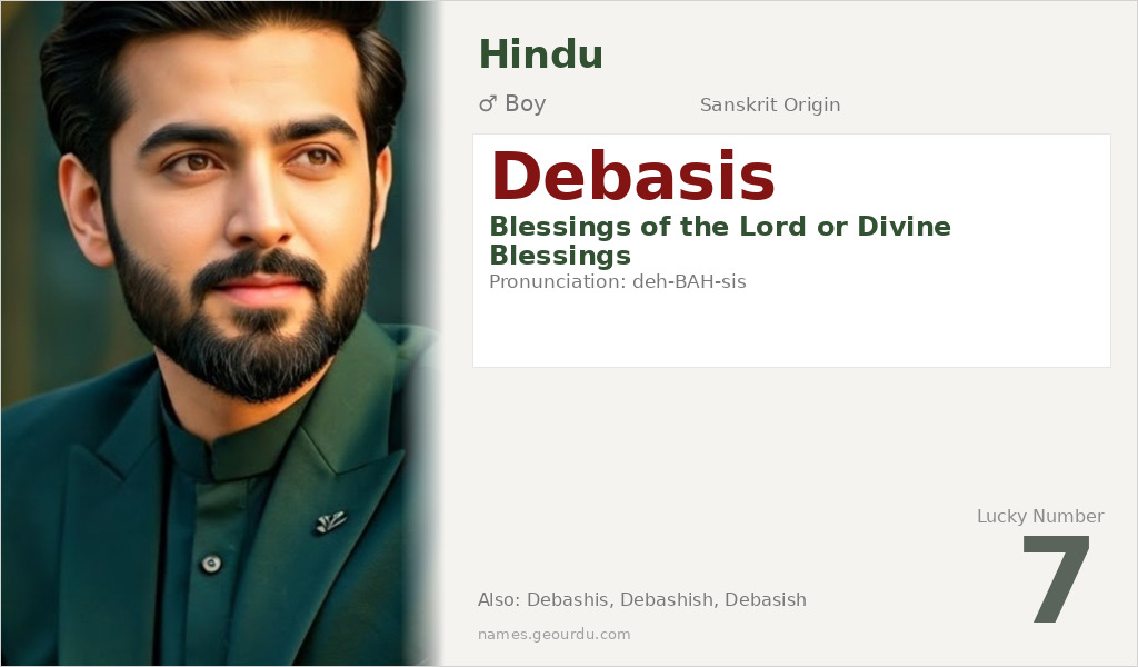 Debasis Name Meaning and Details