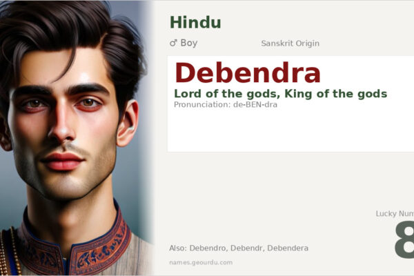 Debendra Name Meaning — Sanskrit Origin, Hindu Boy Name & Details (2025)