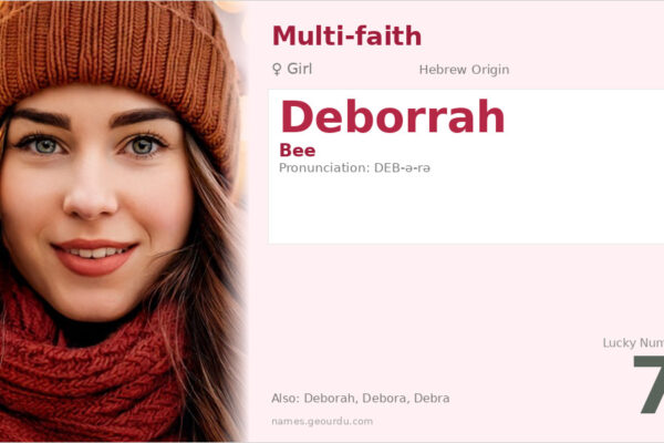 Deborrah Name Meaning — Hebrew Origin, Girl Name & Details (2025)