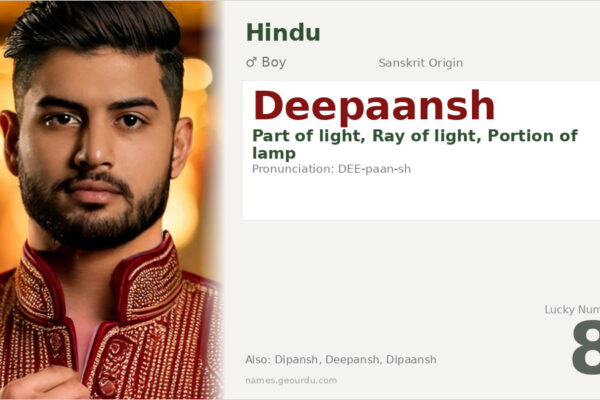 Deepaansh Meaning — Sanskrit Origin, Boy Name & Details (2025)
