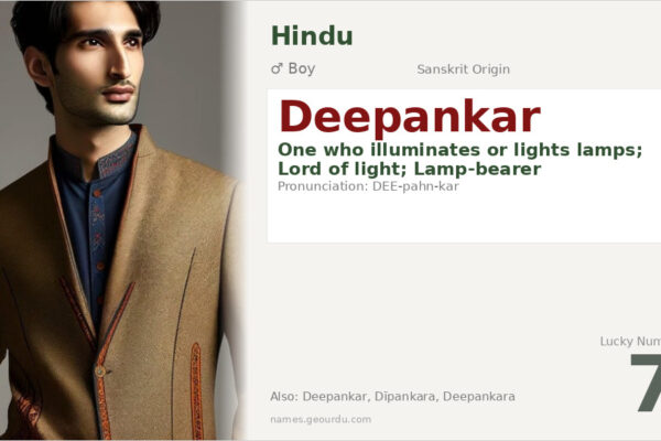 Deepankar Meaning — Sanskrit Origin, Boy Name & Details (2025)