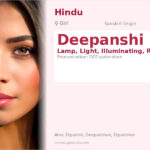 Deepanshi Name Meaning and Details