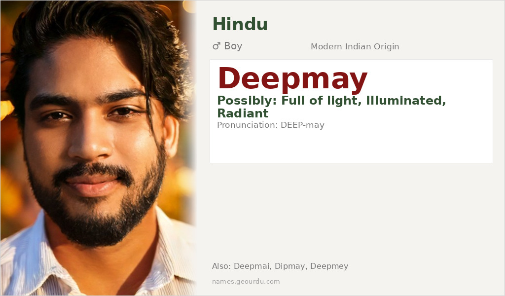 Deepmay Name Meaning and Details