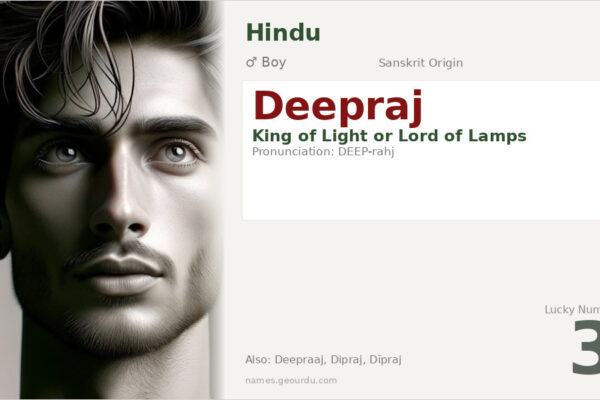 Deepraj Meaning — Sanskrit Origin, Boy Name & Details (2025)