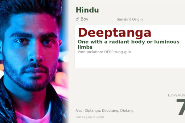 Deeptanga Meaning — Sanskrit Origin, Boy Name & Details (2025)