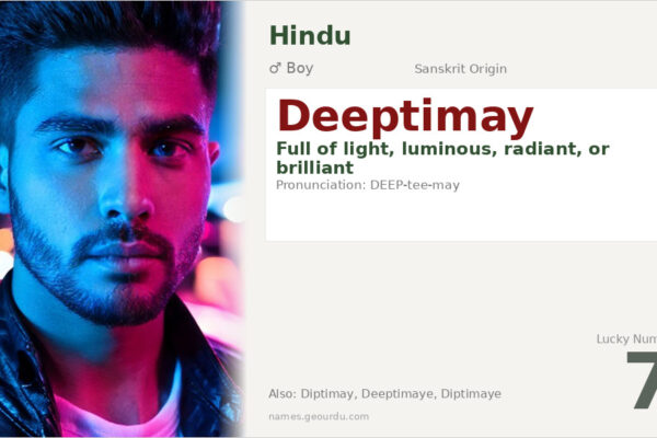 Deeptimay Name Meaning — Sanskrit Origin, Boy Name & Details (2025)