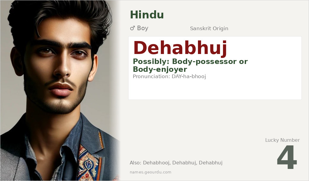 Dehabhuj Name Meaning and Details