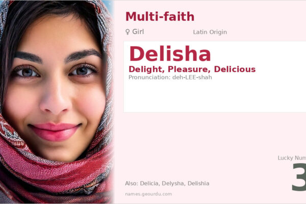 Delisha Name Meaning — Latin Origin, Girl Name & Details (2025)