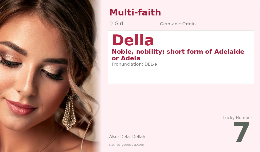 Della Name Meaning and Details