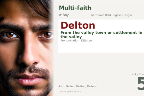 Delton Name Meaning — Origin, Gender & Details (2025)
