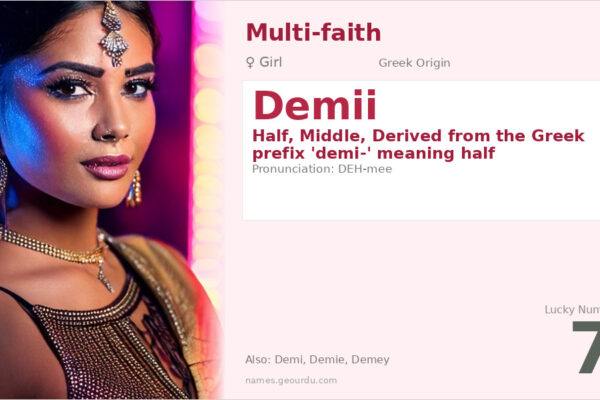 Demii Name Meaning — Greek Origin, Girl Name & Details (2025)