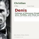 Denis Name Meaning and Details