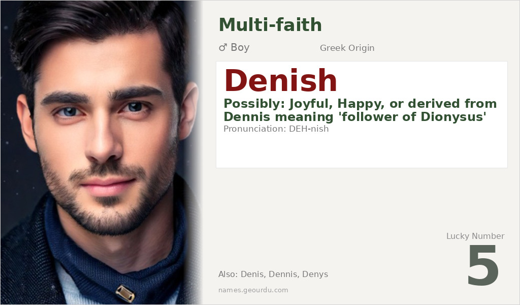 Denish Name Meaning and Details