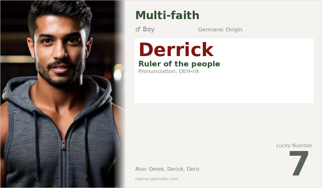 Derrick Name Meaning and Details