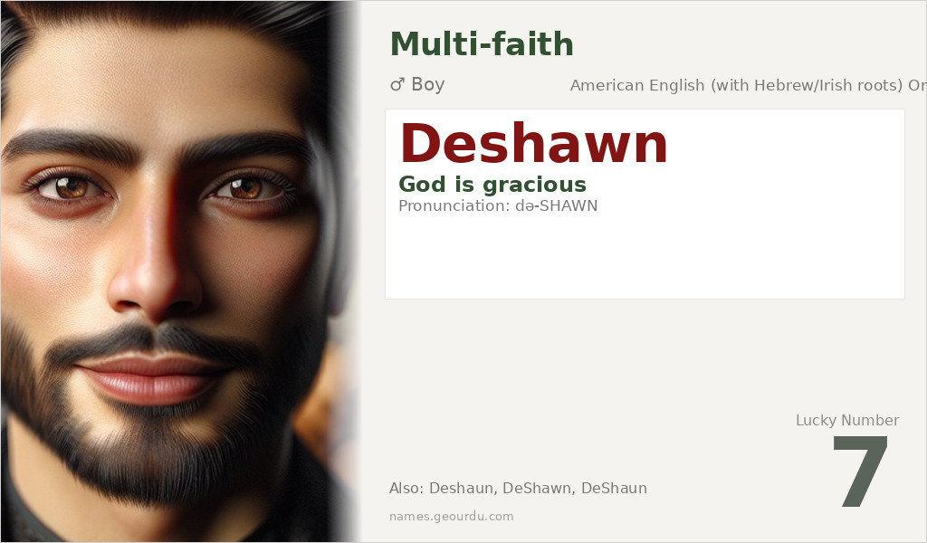 Deshawn Name Meaning and Details