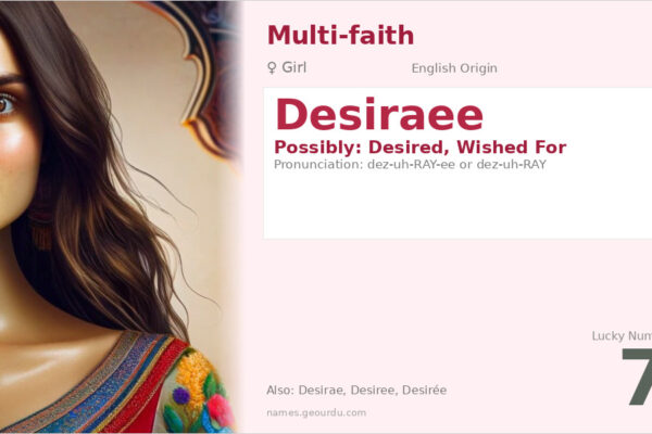 Desiraee Name Meaning — Origin, Gender & Details (2025)
