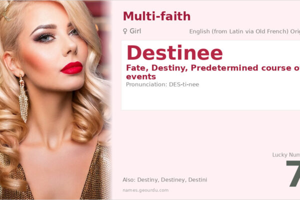 Destinee Name Meaning — Origin, Gender & Details (2025)