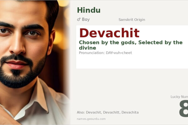 Devachit Name Meaning — Sanskrit Origin, Boy Name & Details (2025)