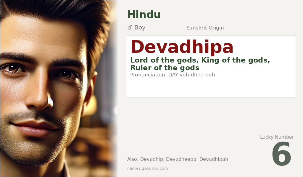 Devadhipa Name Meaning and Details
