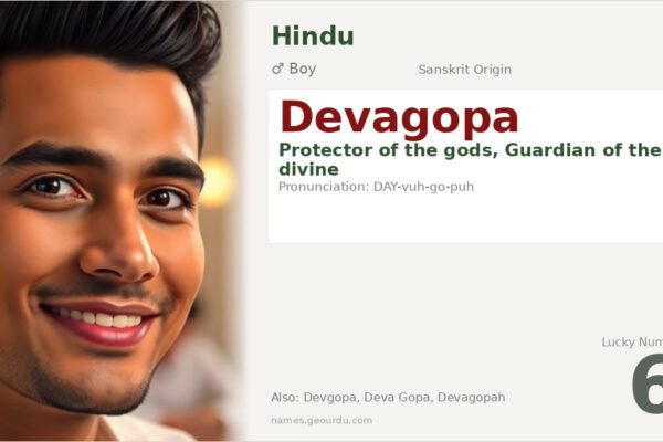 Devagopa Meaning — Sanskrit Origin, Hindu Boy Name & Details (2025)