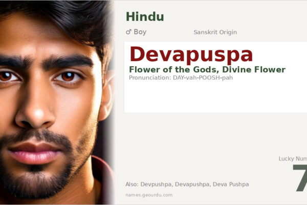 Devapuspa Meaning — Sanskrit Origin, Boy Name & Details (2025)