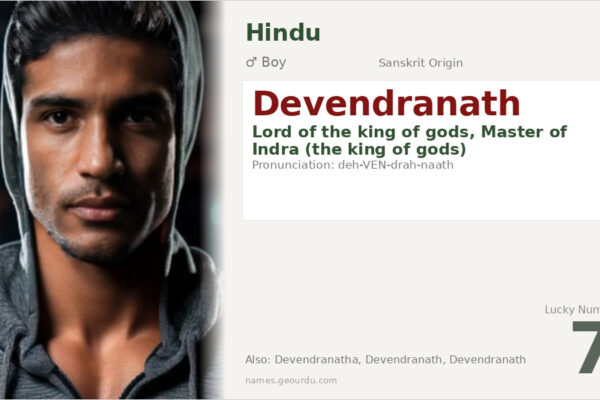 Devendranath Meaning — Sanskrit Origin, Hindu Boy Name & Details (2025)