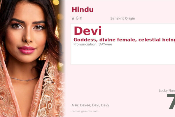 Devi Name Meaning — Goddess Origin, Girl Name & Details (2025)