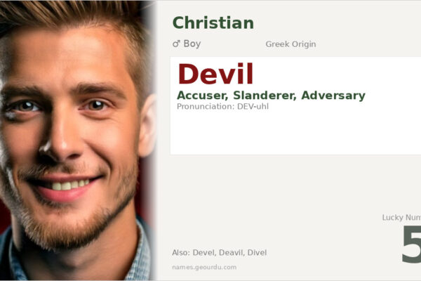 Devil Meaning — Origin, Theology & Why It’s Not a Baby Name