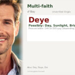 Deye Name Meaning and Details