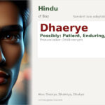 Dhaerye Name Meaning and Details