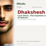 Dhakshesh Name Meaning and Details