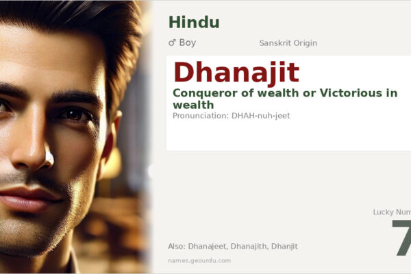 Dhanajit Name Meaning — Sanskrit Origin, Boy Name & Details (2025)