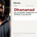 Dhananad Name Meaning and Details