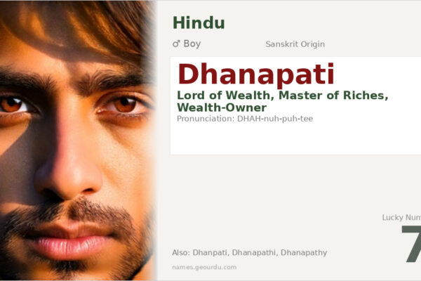 Dhanapati Meaning — Sanskrit Origin, Boy Name & Details (2025)