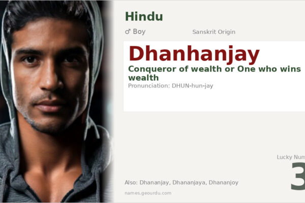 Dhanhanjay Meaning — Sanskrit Origin, Boy Name & Details (2025)
