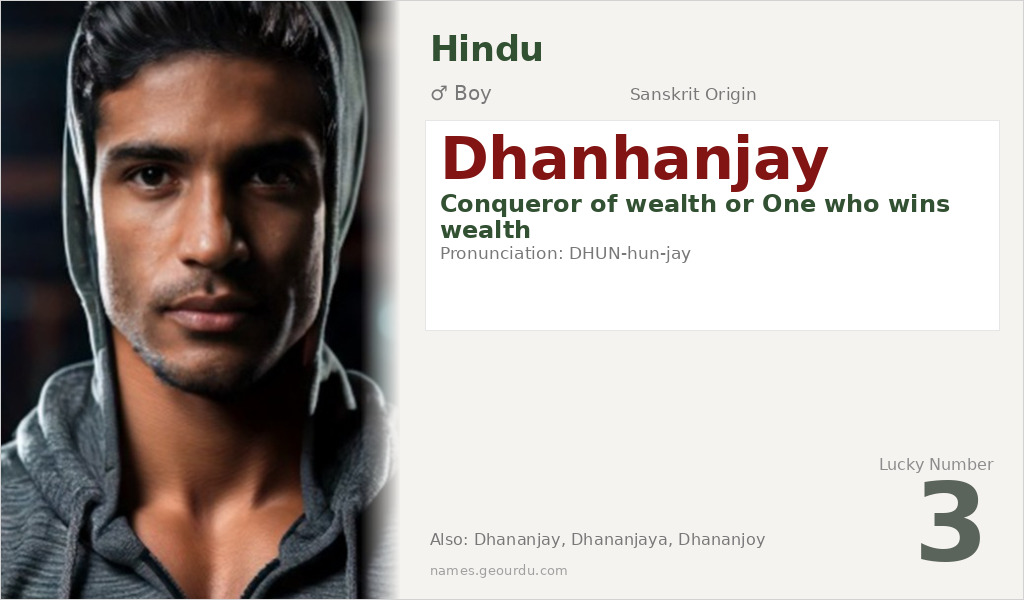 Dhanhanjay Name Meaning and Details