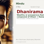 Dhanirama Name Meaning and Details