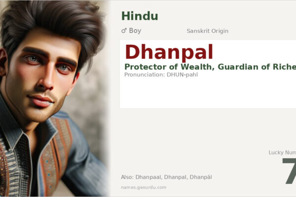 Dhanpal Name Meaning — Sanskrit Origin, Boy Name & Details (2025)
