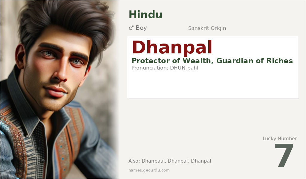 Dhanpal Name Meaning and Details