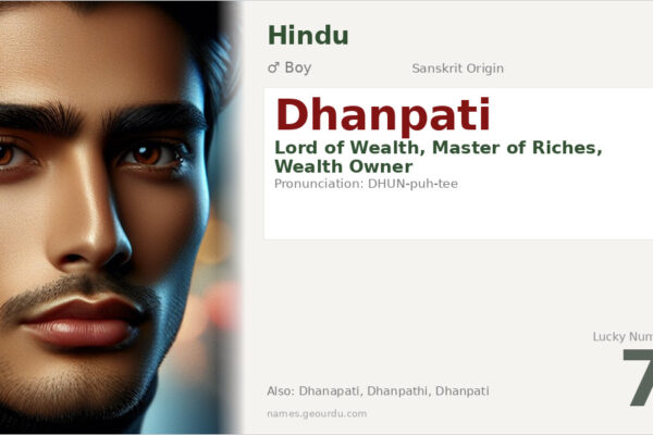 Dhanpati Name Meaning — Sanskrit Origin, Hindu Boy Name & Details (2025)