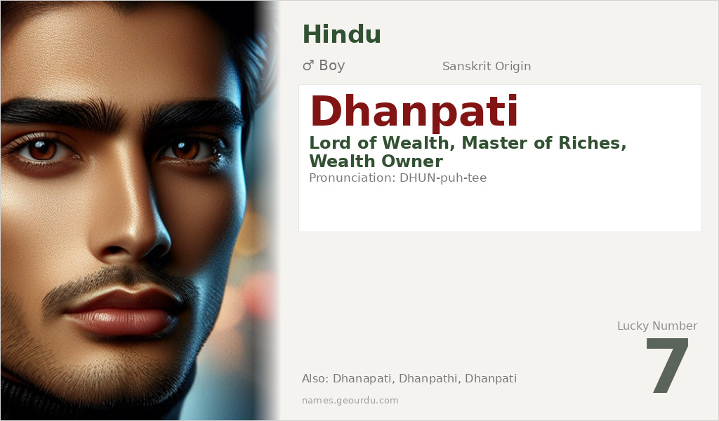 Dhanpati Name Meaning and Details