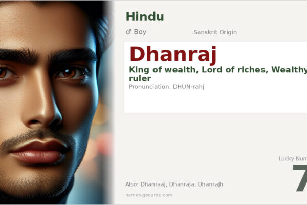 Dhanraj Name Meaning — Sanskrit Origin, Boy Name & Details (2025)