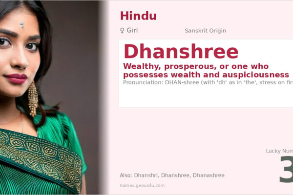 Dhanshree Name Meaning — Sanskrit Origin, Girl Name & Details (2025)