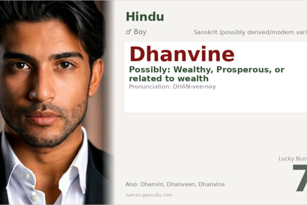 Dhanvine Name Meaning — Origin, Gender & Details (2025)