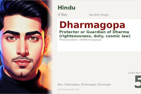 Dharmagopa Meaning — Sanskrit Origin, Hindu Boy Name & Details (2025)