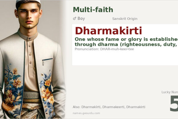 Dharmakirti Meaning — Sanskrit Origin, Boy Name & Historical Significance (2025)