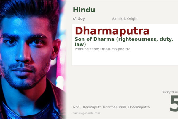 Dharmaputra Meaning — Sanskrit Origin, Boy Name & Details (2025)